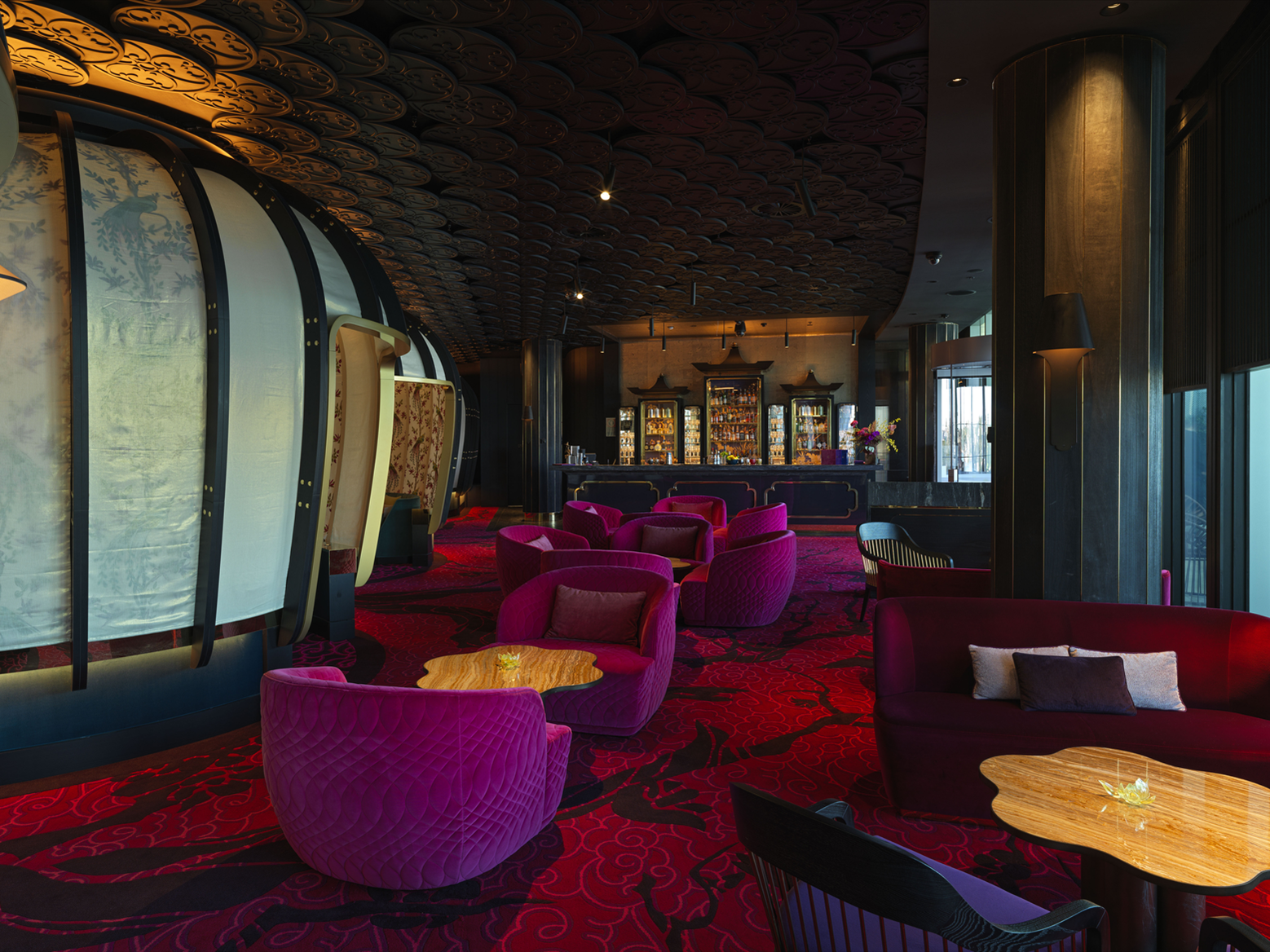 teahouse lounge bar interior